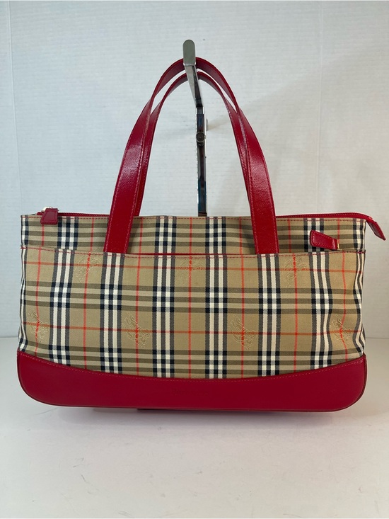 Burberry Handbags - Burberry Nova Check canvas handbag